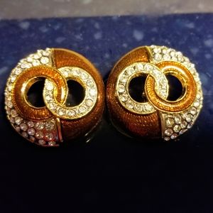 Vintage retro earrings